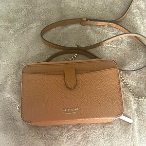 Kate Spade Hudson Pebble Double Zip Crossbody